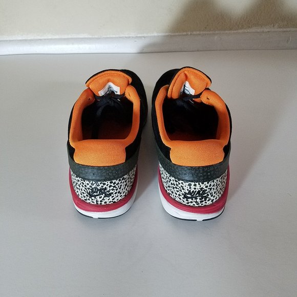 RARE Nike SB Lunar ROD PROD Black Safari Anthracite Dunk SHOES Sneakers Sz 10.5 - Picture 3 of 5